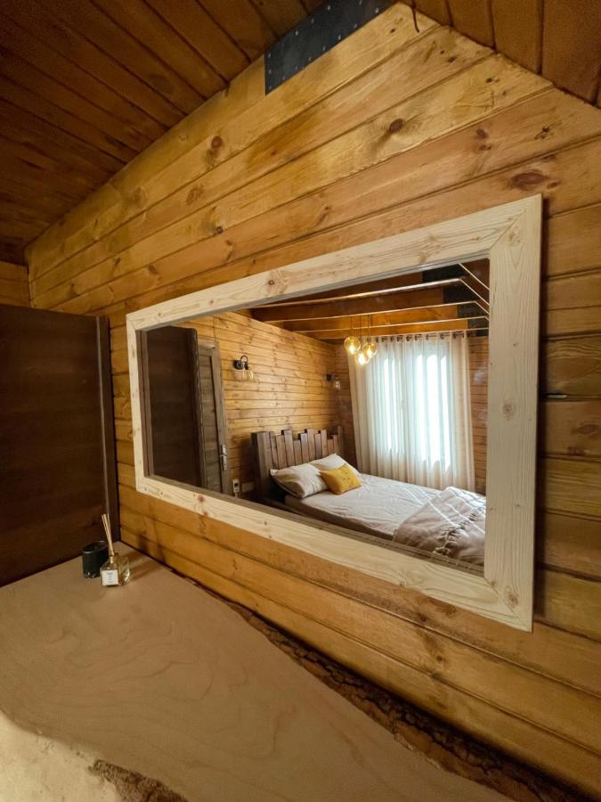 Panurlawoodenhouse Ozel Havuz& Sauna Mavi Exteriér fotografie