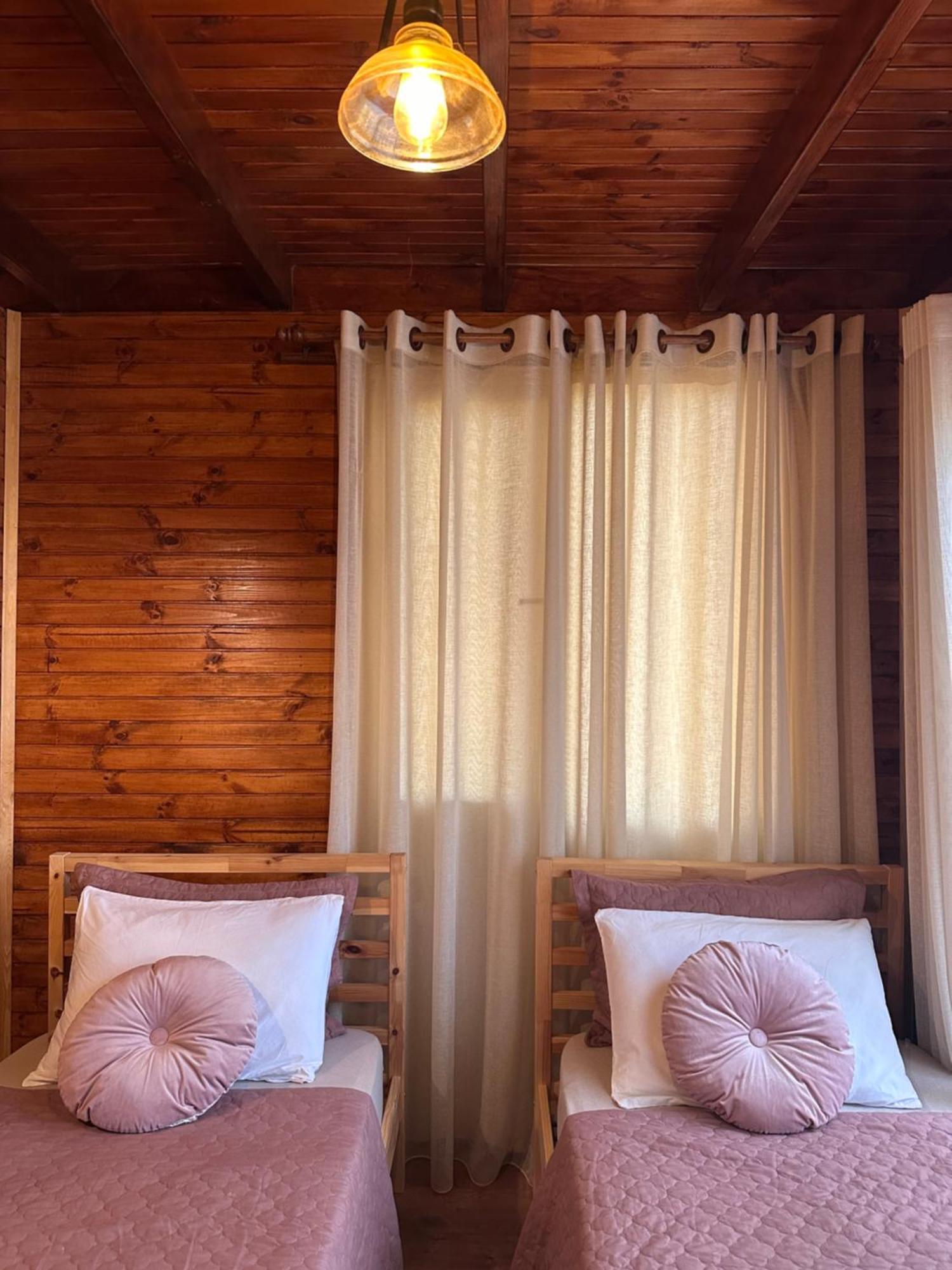 Panurlawoodenhouse Oezel Havuz& Sauna Mavi Exteriér fotografie